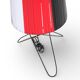Swedish Space-Age Floor Lamp in Red, White & Black Plastic, 1950s–60s