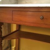 Marble tray pine toilet Cabinet