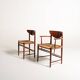 Ensemble de huit chaises 316/317 par Hvidt & Mølgaard-Nielsen pour Søborg, 1955-56
