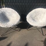 Armchair "Circle chair" by Jean Royère France 1950