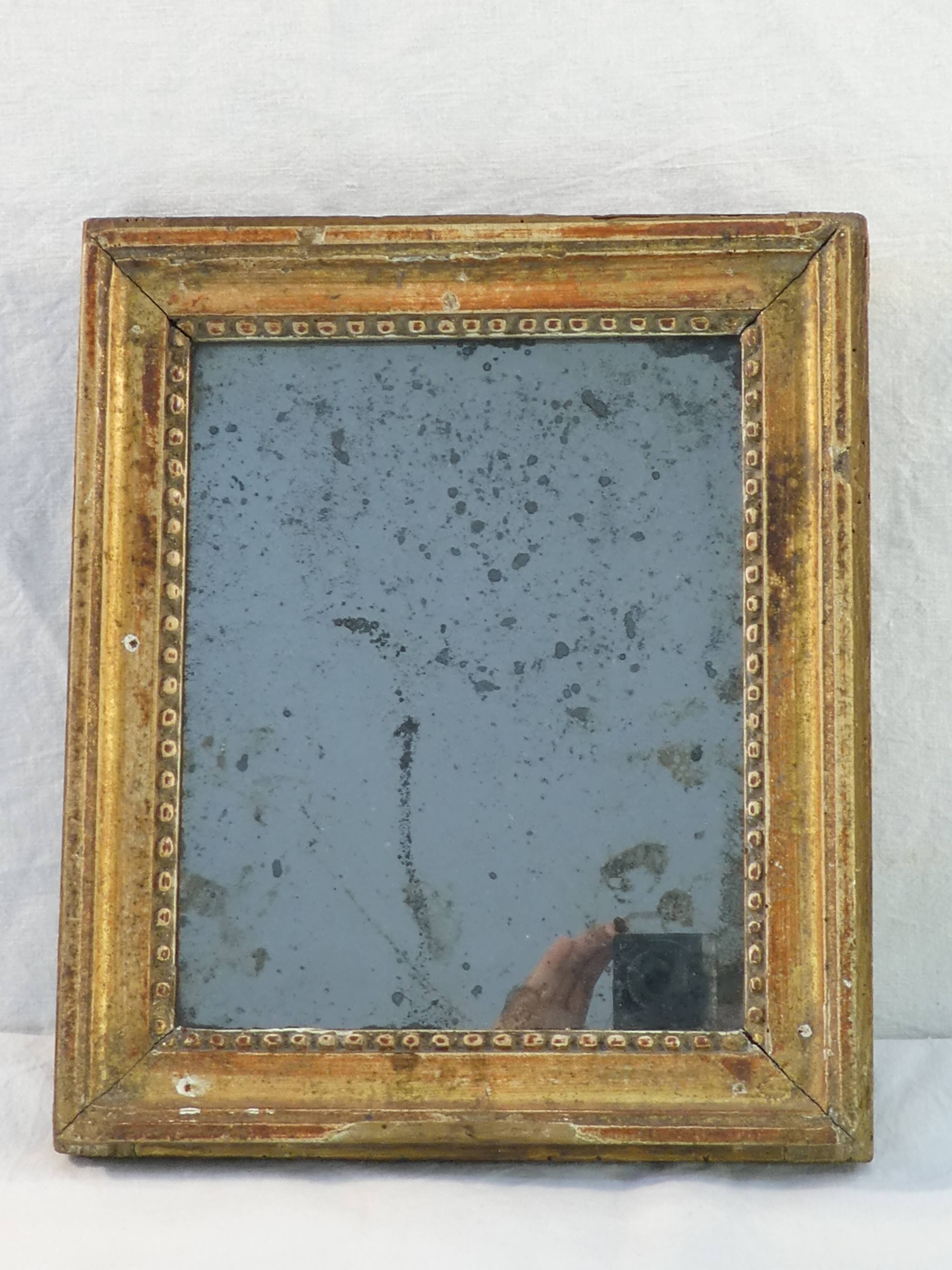 Small mirror LOUIS XVI of 18th period