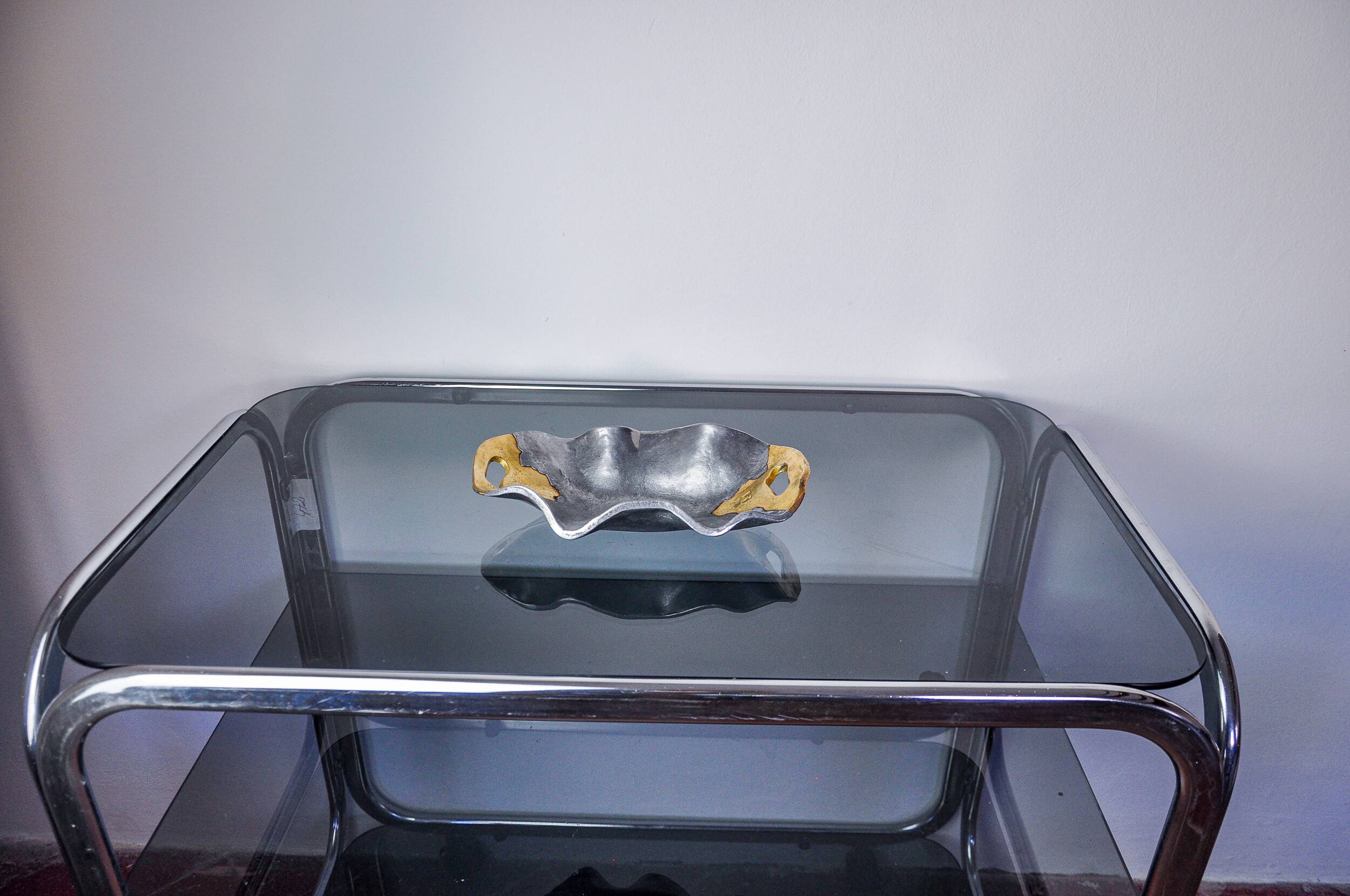 Brutalist empty pocket by Arte3, Spain, 1980