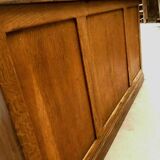 Flat office of administration in 20th century solid oak