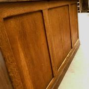 Flat office of administration in 20th century solid oak
