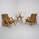 Paire de fauteuils 1970