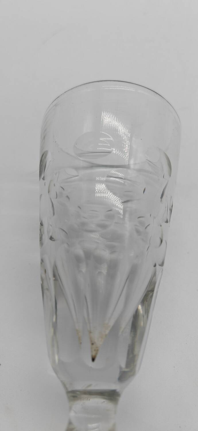 Large 19th century absinthe glass