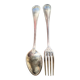 Baptism cutlery set box