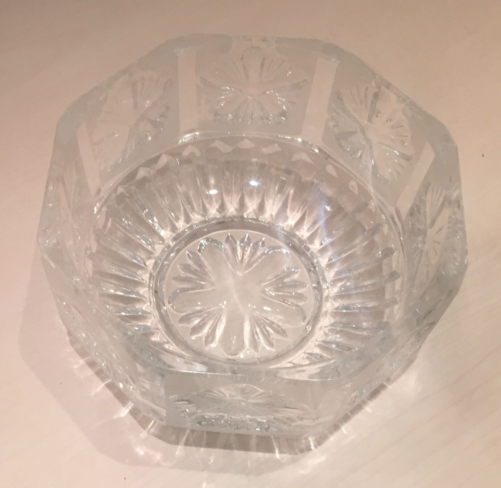 Saladier en cristal