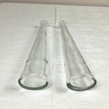 Pair of glass bottles 20 cl