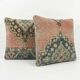 Set of 2 vintage Turkish cushion covers 51x51 cm