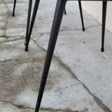 Pair of vintage "Moumoute" chairs -1950s