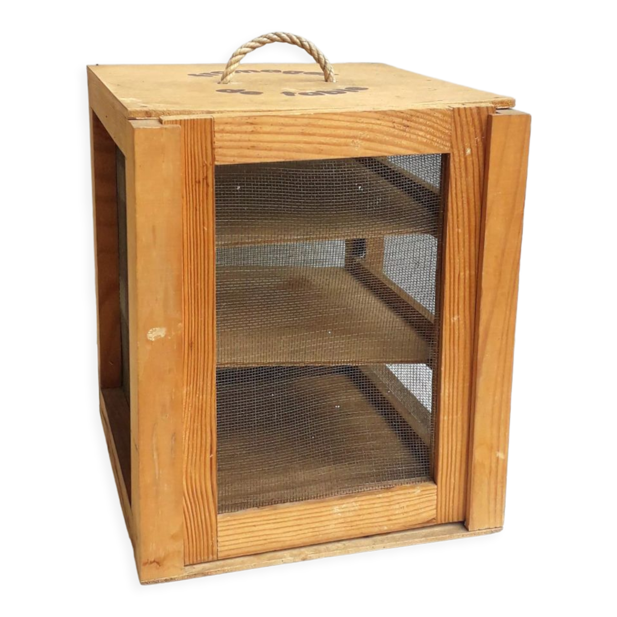 Wood cheese cage - 1990