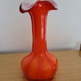 60s red/orange vase
