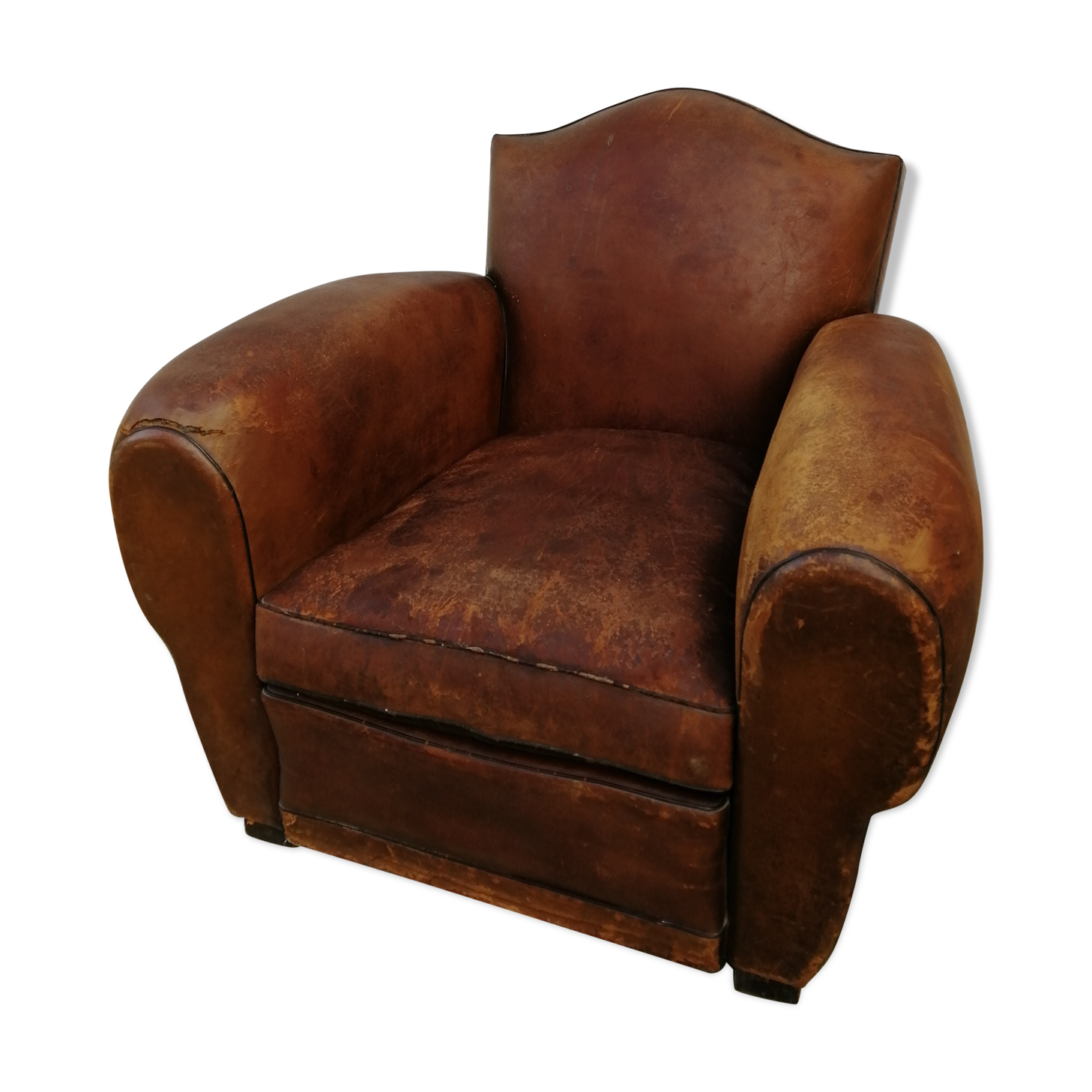 Moustache club armchair