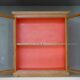 English window painted waxed wood