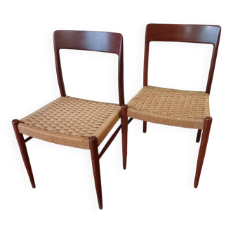 Chaises scandinave Niels Moller