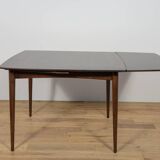 Table à manger extensible carrée en palissandre du milieu du siècle, Danemark, années 1960