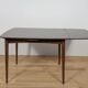 Mid-Century Square  Extendable Rosewood Dining Table, Denmark, 1960s