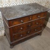 Commode placage acajou
