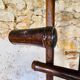 Vintage bamboo entrance hall with mirror circa 1920's