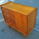 Vintage golden oak dresser