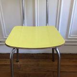 Yellow formica chair