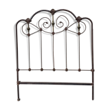 Wrought iron headboard
