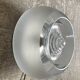 Peill & Putzler Space Age wall lamp in glass and chrome-plated metal