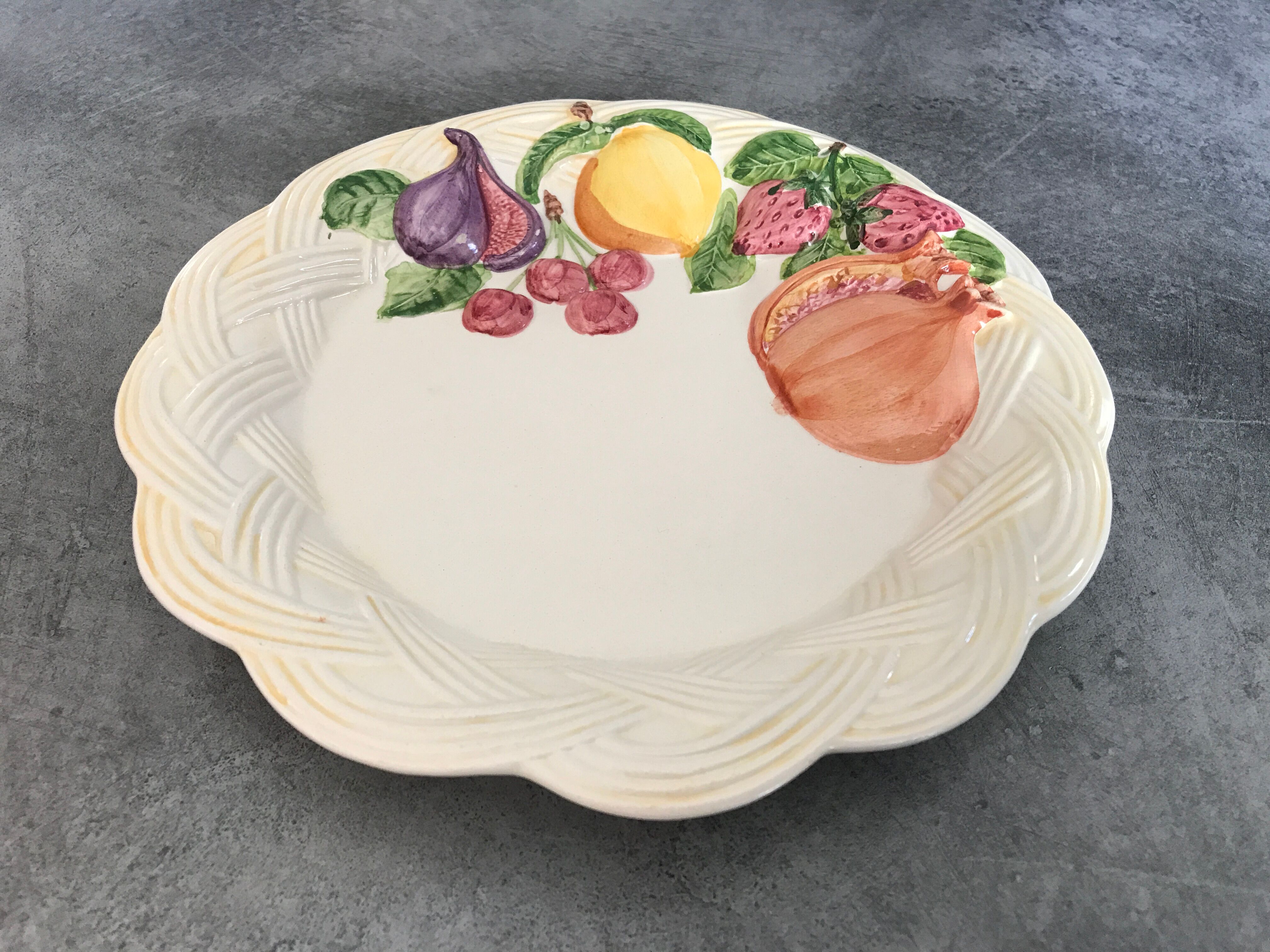 Vintage plate