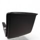 Swivel conference/dining chair in leather Wilkhahn Delta, by Delta Group, 1960