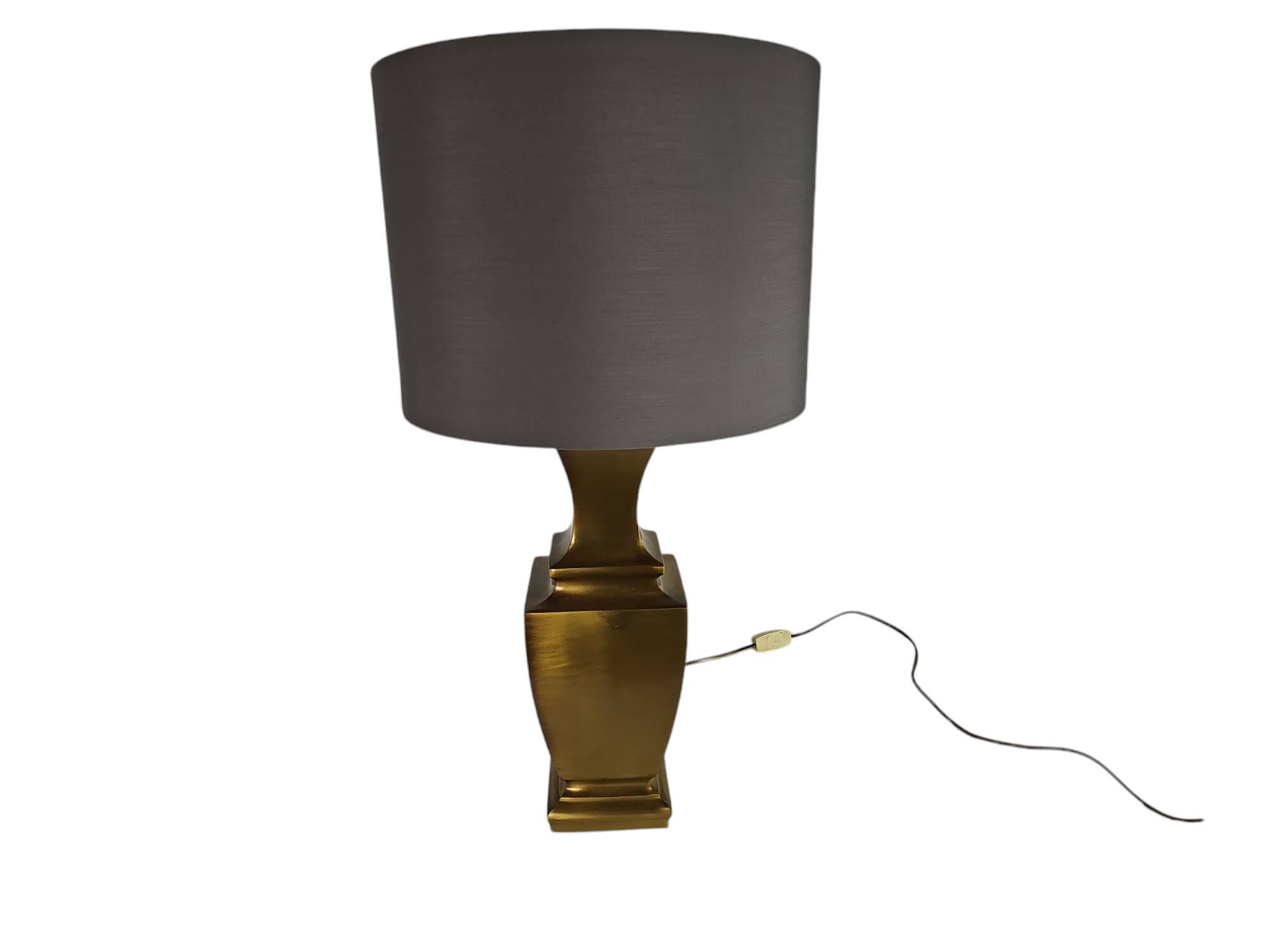 Hollywood Regency - DeKnudt - Style Maison Jansen - messing - goud - lampe de table - années 80