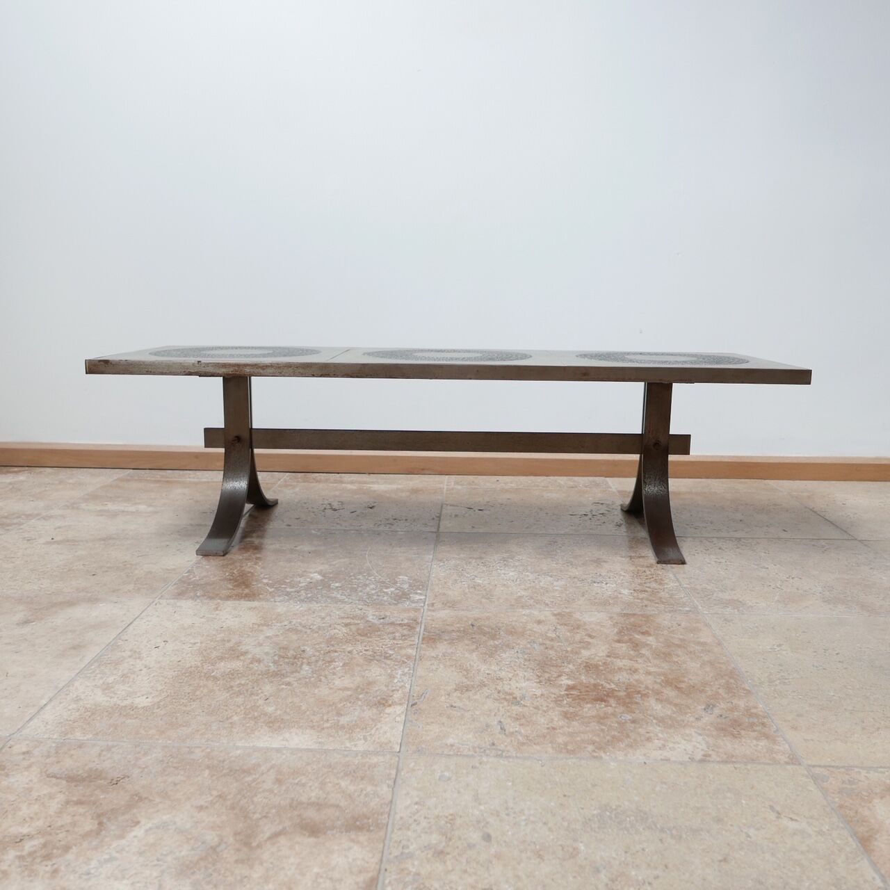 Mid-century brutalist coffee table