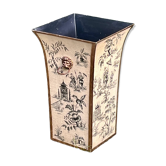 Large metal cache-pot - Chinese decoration - Lion's paws - Very good condition
