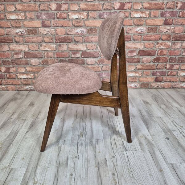 Chaise emblématique GFM-22 par Juliusz Kędziorek – Moderne du milieu du siècle polonais – Complet