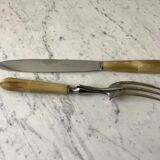 Duo of meat cutlery 50s