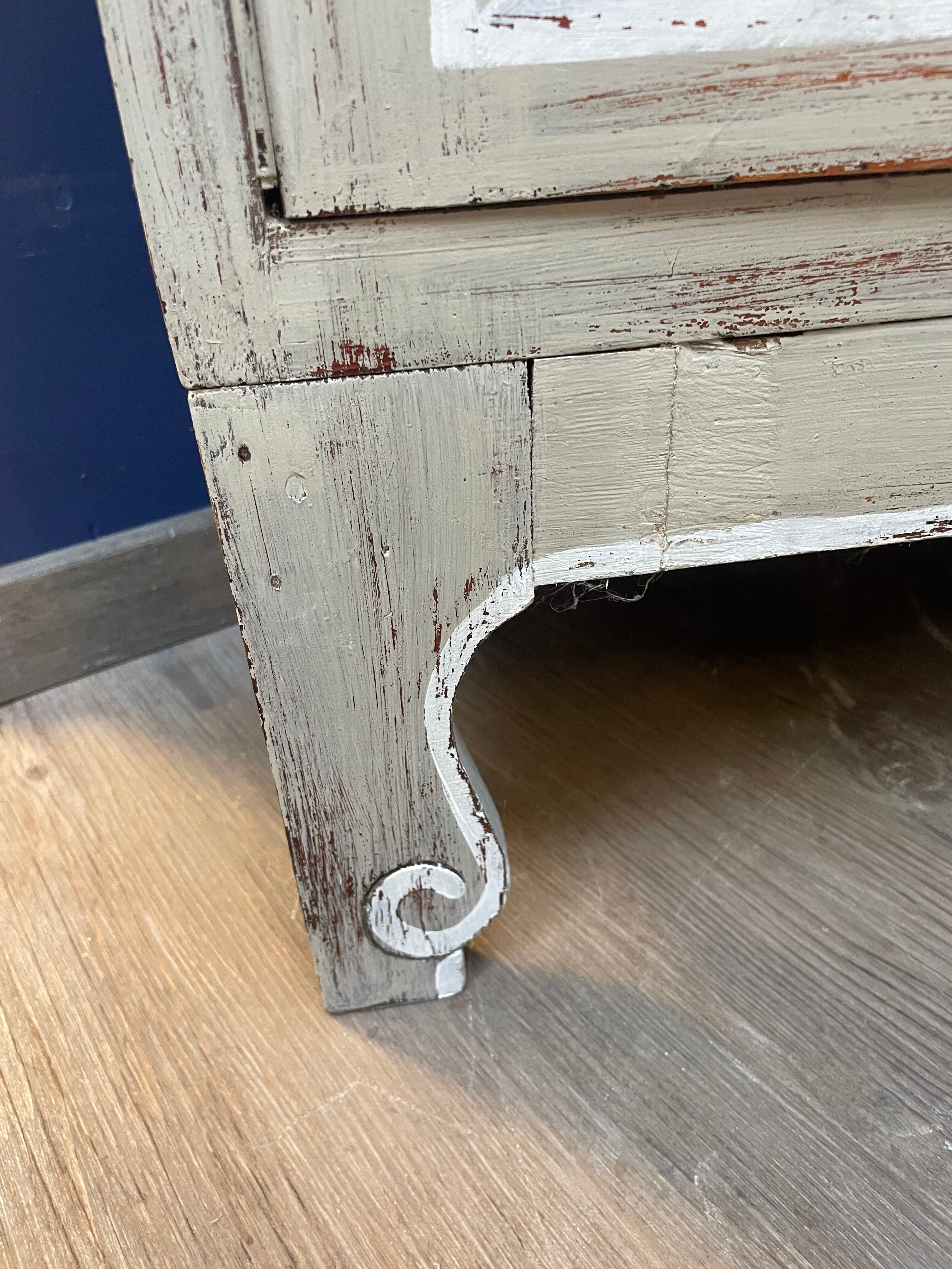 Patinated cabinet XIX