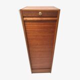 Wooden filing cabinet from the 60s and 70s