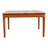 1960s Solid Teak Extendable Dining Table by Glostrup Mobelfabrik, Denmark