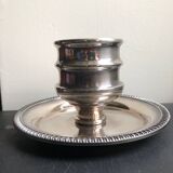 Silver-plated candlestick