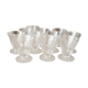 Suite of 11 glasses of cooked wine or port in sober and elegant glass