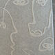 Contemporary Faces beige rug by Ligne Pure – 160 × 240 cm – New