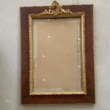 Large old wood and gilded frame