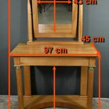 Dressing table in solid cherry wood, Empire style – early 19th century