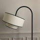 Tripod floor lamp 1950 - 1960 adjustable