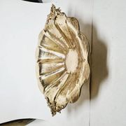 Art Deco hammered bowl on stand, Germany, 1930s
