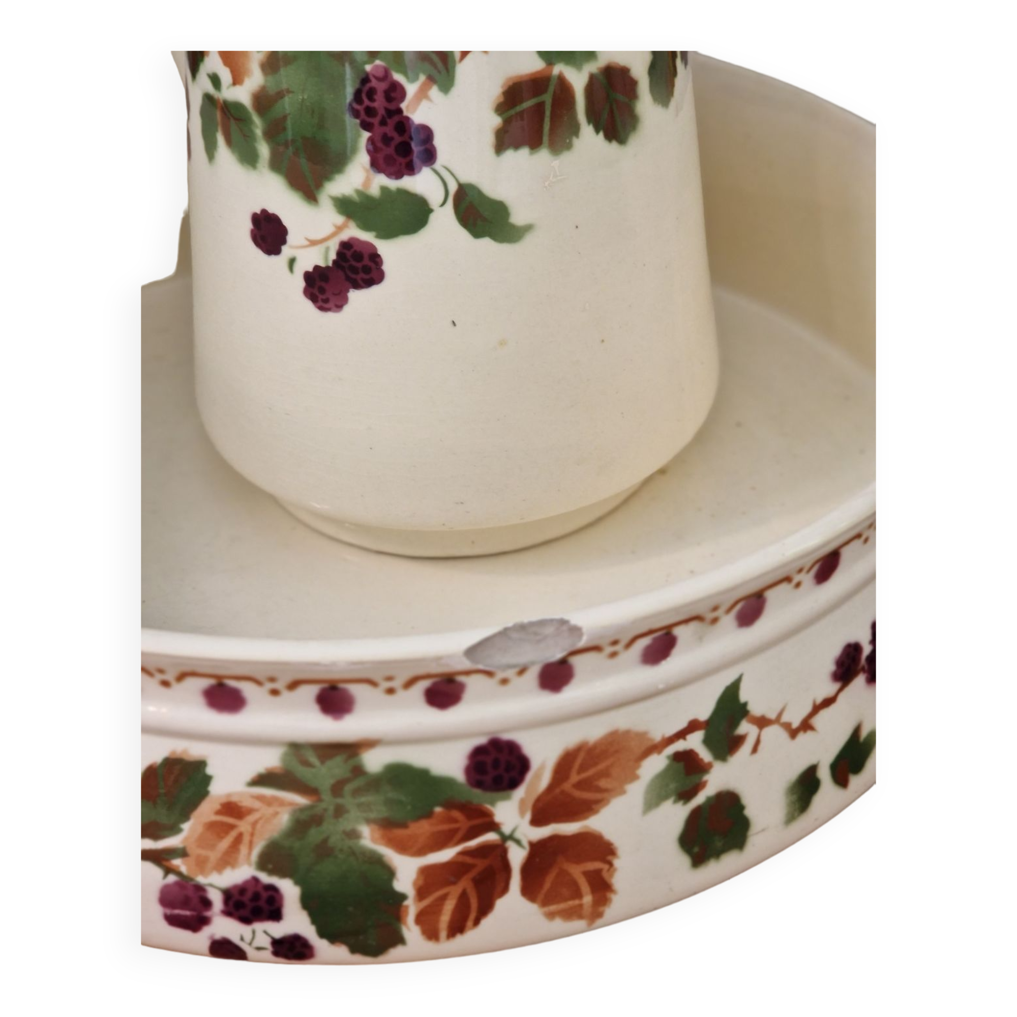 Basin and toilet pitcher
