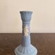 Wedgwood Blue and White Jasperware Vintage Candle Holder English Ceramics