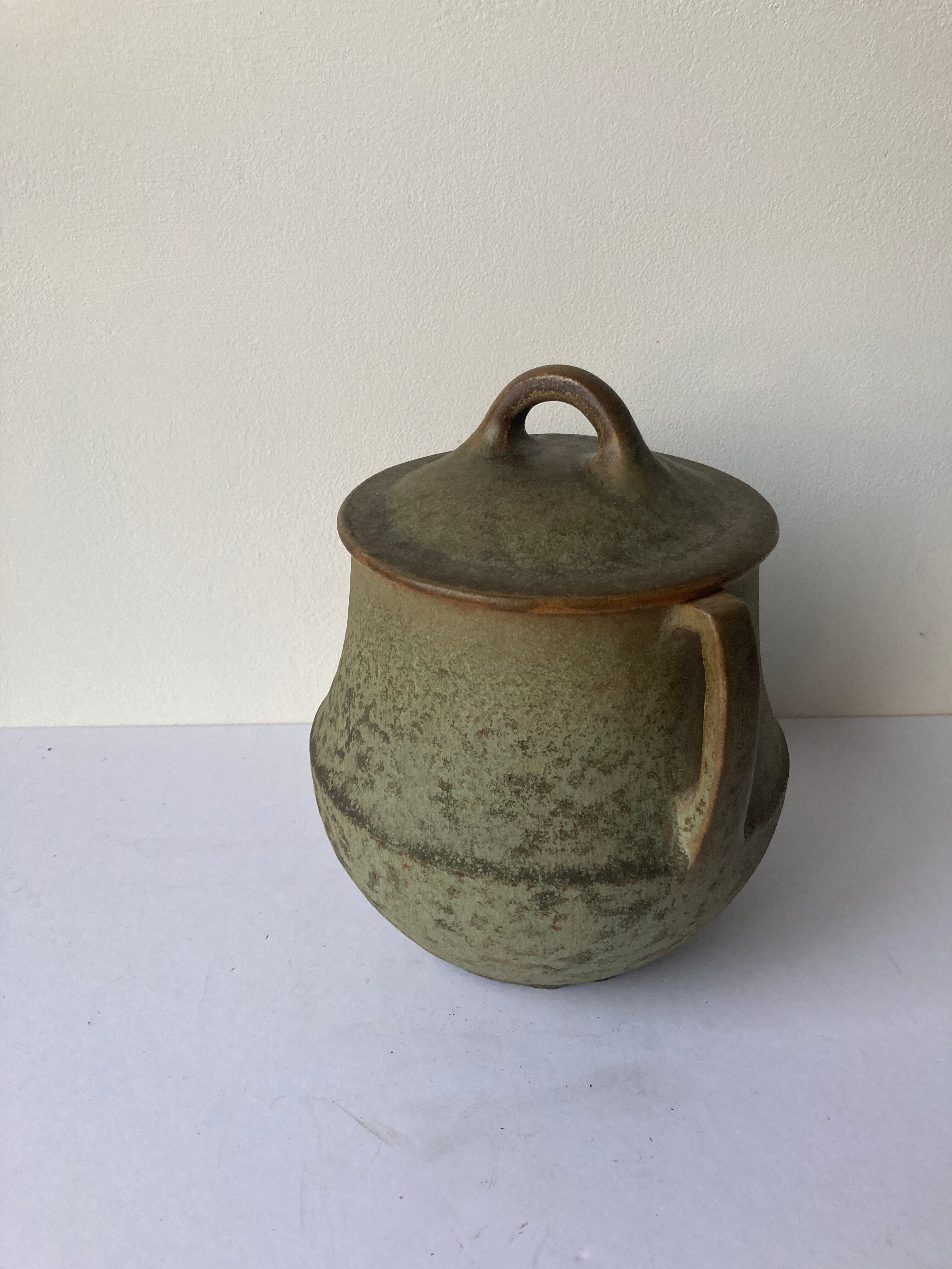 Former Marlotte ceramic vase by Emile Mousseux, art art 1