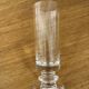 Set of 8 vintage crystal champagne flutes from Sèvres.