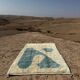 Tapis blanc et blue 270cmx160cm